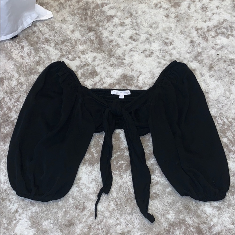 tie front top